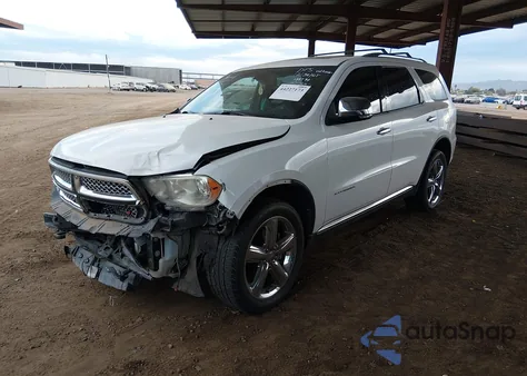 2013 Dodge Durango Citadel z USA, uszkodzony, nr VIN 1C4SDJET2DC512532